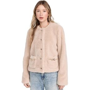 Generation Love Women's Jen Faux Lamb Fur Jacket