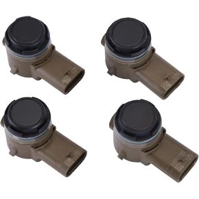 4PCS Bumper Parking Sensor Compatible for Ford Bronco F-150 2021 LU5Z-15K859-AAPTM Car Bumper Reverse PDC Parking Assist Sensor, Reverse Backup Parking Bumper Park Assist Object Sensor