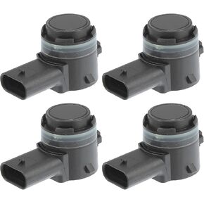 X AUTOHAUX 4 Pcs No.A0009055504 Car Bumper PDC Backup Parking Reverse Assist Sensor for Mercedes-Benz GLE-Klasse Coupe C292 2015-Present