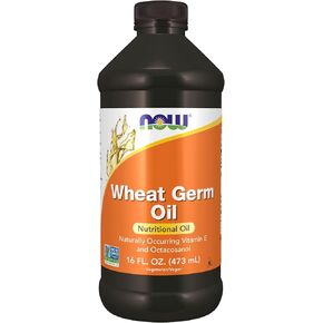 NOW Foods Supplements, Wheat Germ Oil with Essential Fatty Acids (EFAs), Nutritional Oil, 16-Ounce