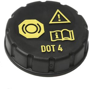 5Q0611349B Brake Fluid Reservoir Bottle Tank Cap Cover Compatible with VW Golf Jetta Tiguan Audi A3 A4 A5 A6 A7 Q3 Q5 TT RS5