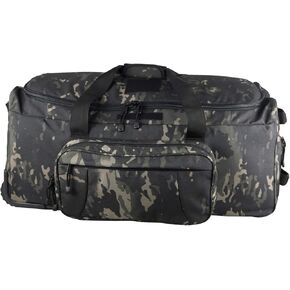 Travel Duffle Bag With Wheels Extra Large Rolling Duffel Bags for Tactical Military Deployment Camping Weekender Traveling Luggage Roller Wheeled Bag Trolley Bag for Sports Outdoor