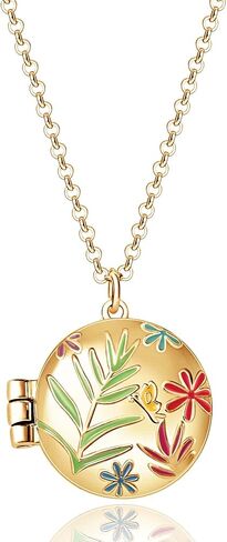 Disney Encanto Necklace- Encanto Butterly Locket Necklace 16" + 3" Necklace in Saudi Arabia