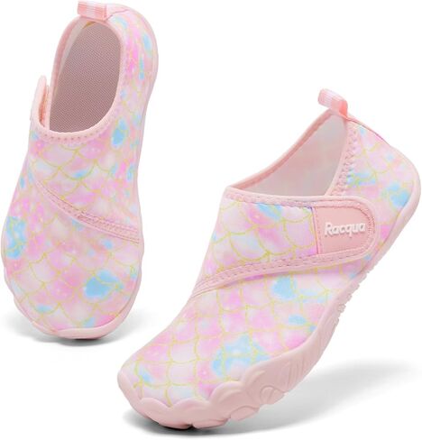 Racqua Boy's Girl's Kids Water Shoes Quick Dry Barefoot Swim Aqua Lightweight Sport Shoes(Little Kid/Big Kid) in Saudi Arabia