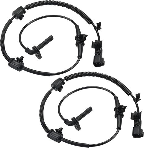 2 Pcs ABS Wheel Speed Sensors Compatible with Chevy Impala 2014 2015 2016 2017 2018 2019 2020, Malibu 2013 2014 2015, Front Left and Right abs Sensors, Replacement for 22831244, 23483145 in Saudi Arabia