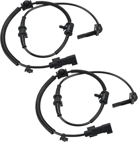 2 Pcs ABS Wheel Speed Sensors Compatible with Chevy Impala 2014 2015 2016 2017 2018 2019 2020, Malibu 2013 2014 2015, Front Left and Right abs Sensors, Replacement for 22831244, 23483145 in Saudi Arabia