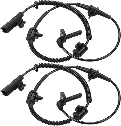 2 Pcs ABS Wheel Speed Sensors Compatible with Chevy Impala 2014 2015 2016 2017 2018 2019 2020, Malibu 2013 2014 2015, Front Left and Right abs Sensors, Replacement for 22831244, 23483145 in Saudi Arabia