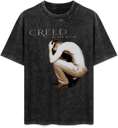 Mens Womens Unisex Vintage Oversized Drop Shoulder Short Sleeve T Shirt Fashion Shirts Tops in Saudi Arabia