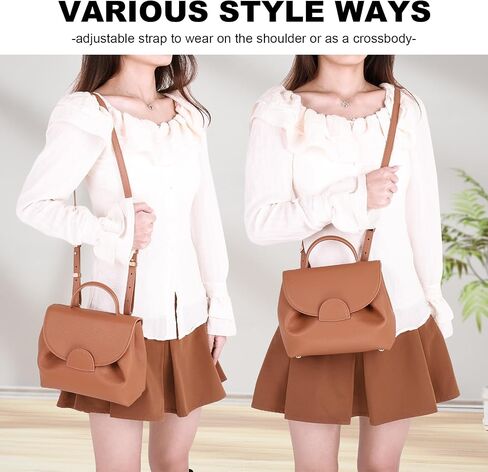 Designer Tote Bags for Women, Luxury Genuine Leather Crossbody Bag Trendy Purse Top Layer Cowhide Bag Women Shoulder Handbags in Saudi Arabia