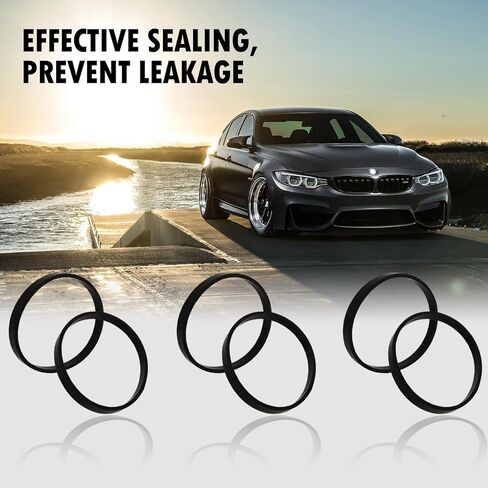 مجموعة حشية مشعب السحب 6 قطع، حشوات إغلاق مطاطية لمحركات N52 N54، متوافقة مع E60 E70 E90 E92، 128i 135i 328i 330i 335i 528i 530i 535xi M5 M6 X1 X3 X5 X6 Z4 استبدال #11617547242 in Kuwait