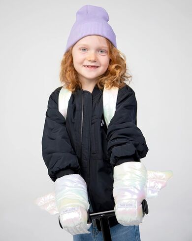 قفازات شتوية للأطفال من 7 صباحًا - قفازات مقاومة للماء للأطفال لتدفئة اليد للدراجات البخارية | بطانة داخلية ناعمة من القطيفة in Kuwait