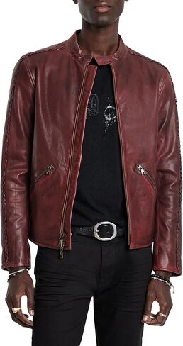 John Varvatos Men's Reynolds Racer Jacket in Saudi Arabia