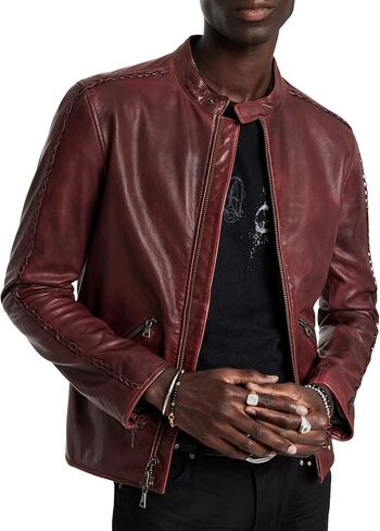 John Varvatos Men's Reynolds Racer Jacket in Saudi Arabia