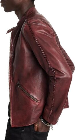 John Varvatos Men's Reynolds Racer Jacket in Saudi Arabia