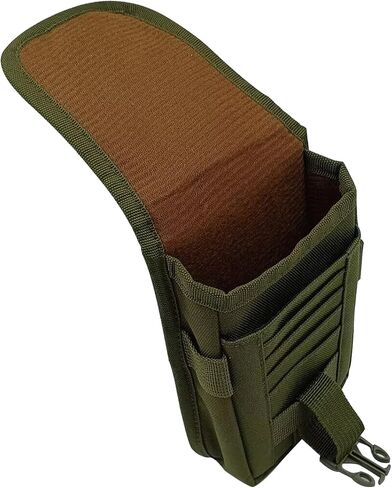 Maezar Belt Pouch for Men, Multi-Purpose Tactical Cell Phone Case, Dual Phone Case for Two Phones, Belt Loop Pouch Holster Men’s Waist Pocket for Work, Hiking, Camping, Barbecue, Rescue-Black in Kuwait