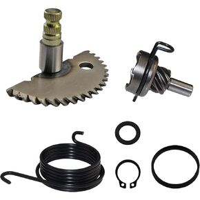 Aluminum Kick Start Shaft Idler Gear Assembly Set for Chinese Scooter Moped ATV Go Kart 4-Stroke GY6 50cc 80c 100cc 139QMB 139QMA Engine