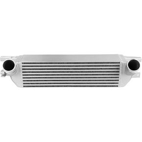 DNA Motoring BOITCL-FM15-T1-SL Aluminum FMIC Front Mount Bar & Plate Core Intercooler