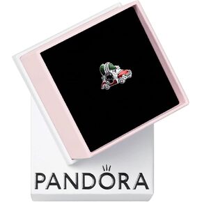 PANDORA Festive Car & Christmas Tree Charm - Bracelet Charm Moments Bracelets - Sterling Silver & Enamel - Gift for Her - Jewelry for Women with Gift Box