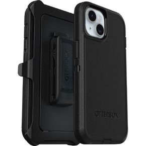 OtterBox iPhone 15, iPhone 14, & iPhone 13 (Only) - Defender Series Case - Mountain Majesty - Screenless - Rugged & Durable - with Port Protection - Holster Clip Includes - Non-Retail Packaging