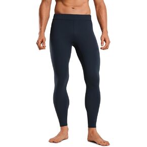 CRZ YOGA Butterluxe Mens Leggings with Pockets 27" Buttery Soft Yoga Pants Workout Running Tights