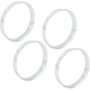 4pcs 66.6 to 64.1 mm Aluminium Alloy Car Hub Centric Rings Wheel Bore Spacer Automotive Parts