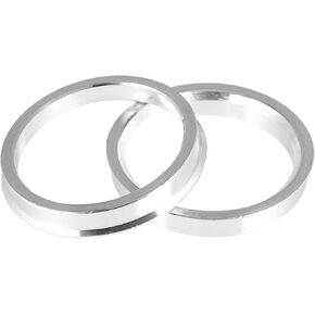 4pcs Aluminium Alloy Car Hub Centric Rings Wheel Bore Spacer (OD 60.1mm to ID 54.1mm)