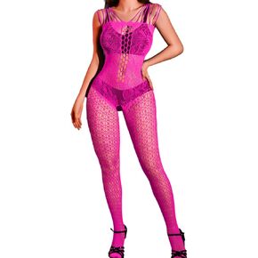 Lingerie For Women, Sexy Fishnet Body Stockings Mesh Bodysuit Rave Party Club, Exotic Dancer Wear Outfits