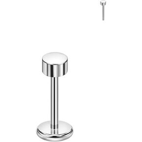 FANSING Nose Studs Flat Disc Nose Rings for Women Men Surgical Steel Labret Stud Threadless for for Cartilage Helix Rook Conch Tragus Earlobe Piercings