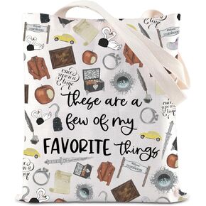 ENSIANTH OUAT Inspired Tote Bag Storybrooke Gift O Upon A Time Fans Handbag Captain Swan Gift Evil Queen Gift Storytime Gift