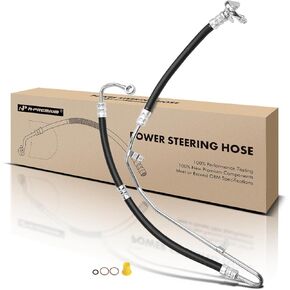 A-Premium Power Steering Pressure Line Hose Assembly Compatible with Mercedes-Benz W212 Series E350 2006-2009 V6 3.5L Fit 4Matic Only