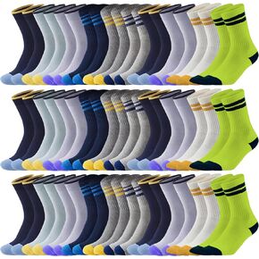 100 Pairs Various Sample Socks Quarter Socks Value Bulk Pack Socks Blind Box Socks for Men Women