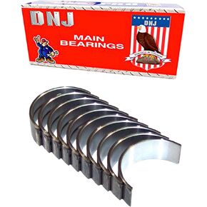 DNJ MB500.10 Oversize Main Bearings for 1986-2001 / Chevrolet, Geo, Suzuki/Metro, Samurai, Sidekick, Swift / 1.3L / DOHC, SOHC / L4 / 16V, 8V / 79cid, 81cid / VIN 2, VIN 3, VIN 5, VIN 9