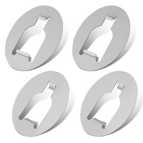 D-Lumina Side Marker Lights Retainer Clips Clearance Lights Assembly for 1999-2010 Fo-rd F250 F350 F450 F550 Super Duty Dually Bed Fender, Replacement for F81Z-15A436-AA, Pack of 4