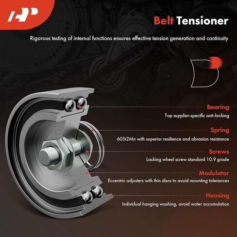 مجموعة حزام توقيت المحرك A-Premium مع مضخة مياه متوافقة مع Kia Sorento 2003 2004 2005 2006-3.5L in Kuwait