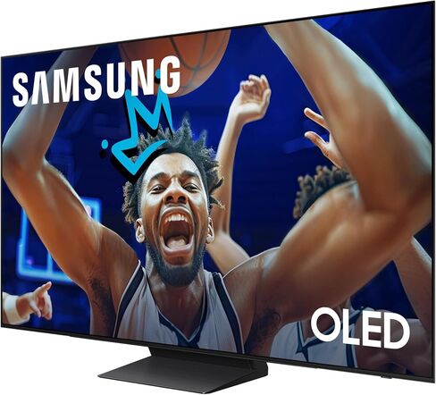 تلفزيون سامسونج QN42S90DAEXZA الذكي مقاس 42 بوصة بدقة 4K OLED مع تقنية Dolby Atmos وخطة حماية العنبر لمدة عامين (2024) in Saudi Arabia