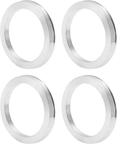 Car Wheel Hub Centric Rings OD 83.1mm to ID 60.1mm Wheels Center Shaft Shock Absorbing Hubrings Aluminium Alloy Silver Tone Durable in Kuwait