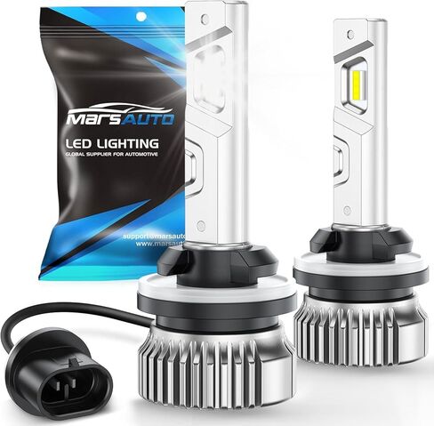 Marsauto 880 Fog Light Bulb, 10000LM 881 893 899 Led Fog Lights, 600% Brightness 6000K White Strong Penetration, 2024 New Upgraded 1:1 Mini Size 899 Fog Bulb for Car, Pack of 2 in Saudi Arabia