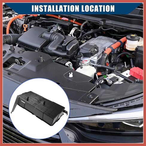 ACROPIX No.31521-T5A-000 / Battery Box for Honda Fit 2015-2017 for Honda HR-V 2016-2020 / Battery Tray/Durable/Plastic / 1 Pc/Black Car Parts in Saudi Arabia
