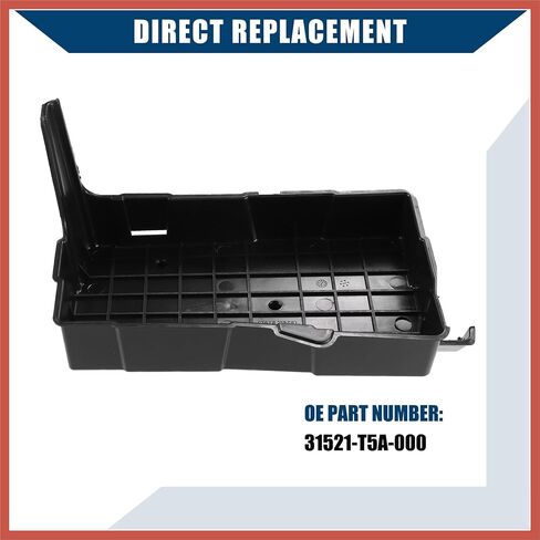 ACROPIX No.31521-T5A-000 / Battery Box for Honda Fit 2015-2017 for Honda HR-V 2016-2020 / Battery Tray/Durable/Plastic / 1 Pc/Black Car Parts in Saudi Arabia