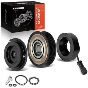 A-Premium Air Conditioner AC Compressor Clutch Kit Compatible with Dodge Durango 2004-2008 & Chrysler Aspen 2007-2008, 5.7L