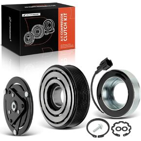 A-Premium Air Conditioner AC Compressor Clutch Kit Compatible with Infiniti G37 2008, EX35 2008 2010, 3.5L 3.7L