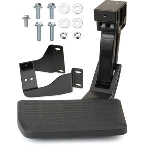 MITZONE F150 Rear Bed Step Trekstep Compatible with 2015 2016 2017 2018 2019 2020 Ford F-150
