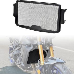 Radiator Grille Guard Protection Cover for Yamaha MT09, Black Radiator Protector Cover Tank Protection Mesh for Yamaha MT-09 MT09 SP MT09SP MT 09SP 2021-2024