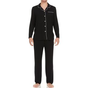 Button Front Men's Pajama Sets - Soft Micromodal Pajamas men - Men's pajamas - Comfy Loungewear for men