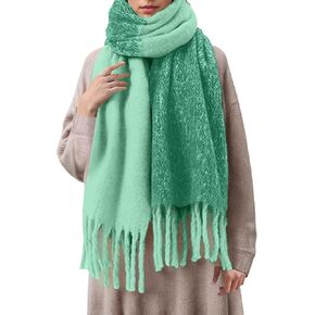 Women Winter Warm Scarf Long Shawl Large Scarves Cold Weather Thick Blanket Scarfs Oversized Chunky Big Scarf
