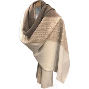 Winter Chunky Knit Scarf for Women Ultra Soft Thick Warm Knitted Scarf Long Knit Scarves for Women's Cold Weather