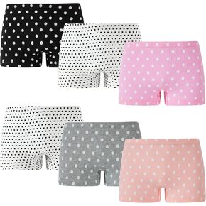 Cadidi Dinos Soft Cotton Girls' Panties Boyshort Little Girls' Underwear Toddler Undies