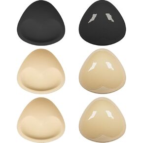 TopBine Silicone Bra Inserts Self-Adhesive Bra Pads Inserts Removable Sticky Breast Enhancer Pads Breast Lifter For Women