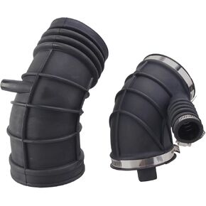M56 E46 Engine Air Intake Hose Tube Fit for BMW 2001-2006 325Ci 325i 330Ci 330i 330Xi Z3 E36 E46 2.5L 3.0L L6 Replace#696006 696057 13541438761 13541438759
