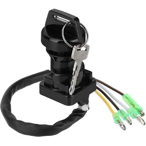 M MATI Ignition Key Switch for Kawasaki Bayou 220 KLF220 1988-1995 27005-1131